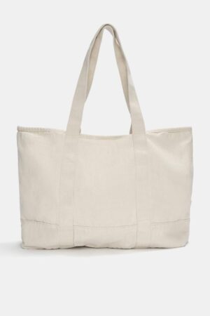 Canvas shopper bag