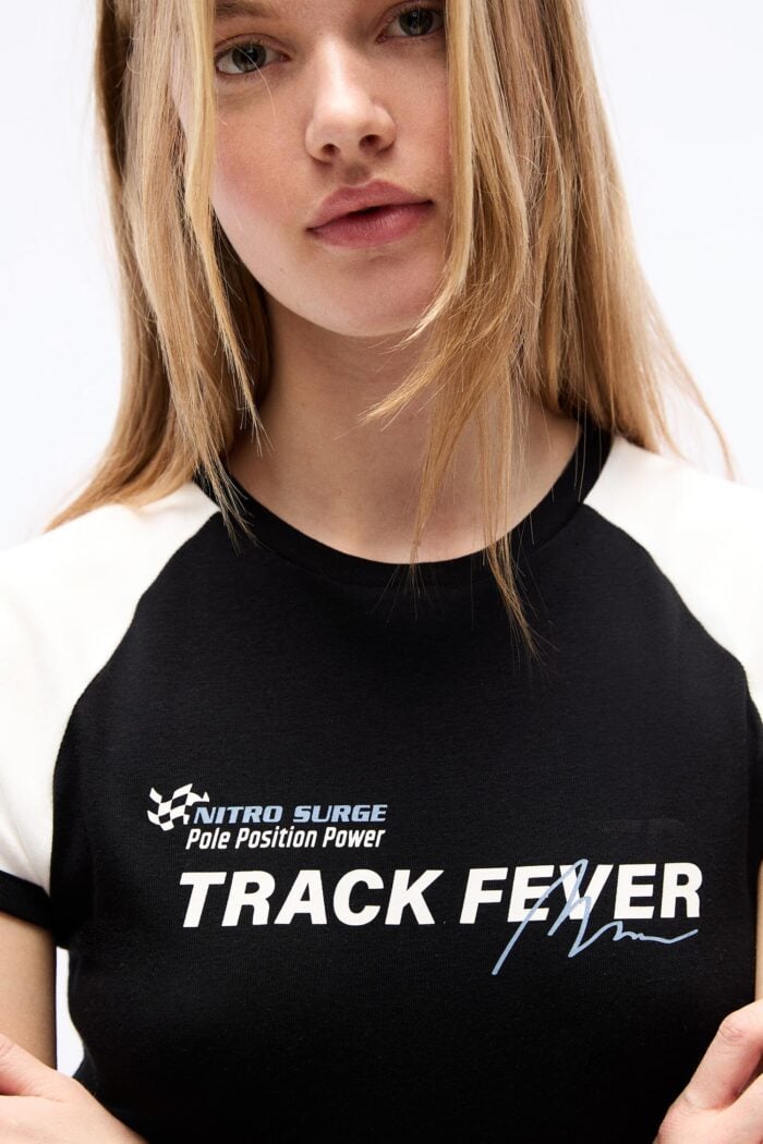 CROPPED SHORT SLEEVE T-SHIRT - Image 5